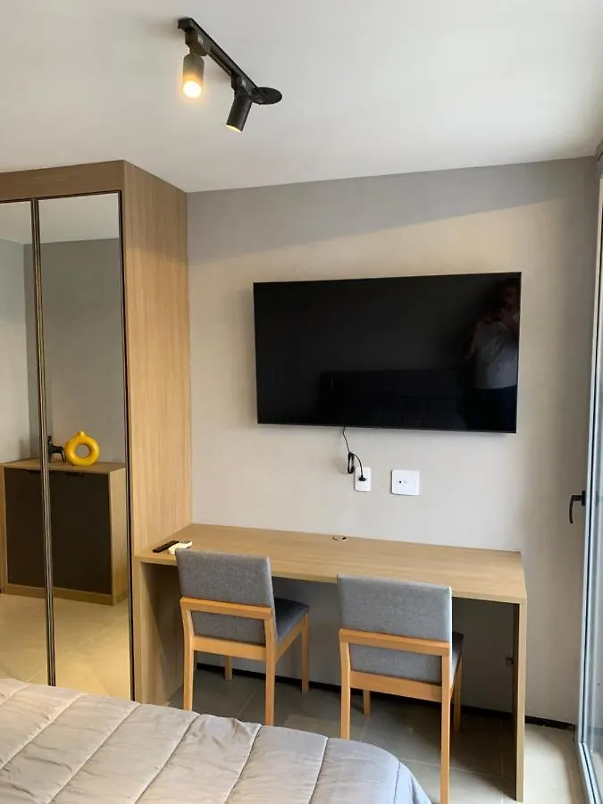 Apartamento Studio Ao Lado Do Shopping Ibirapuera São Paulo